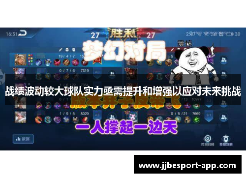 战绩波动较大球队实力亟需提升和增强以应对未来挑战